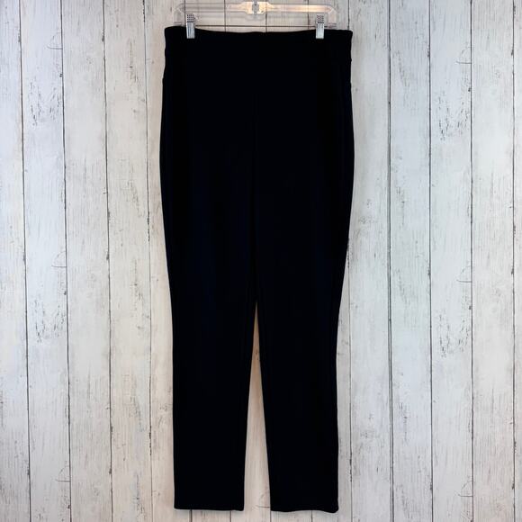 Honeylove Jet Black EverReady Shaping Wrinkle-Proof Twill Ponte Pant Size XL - Picture 2 of 10